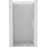 Mexen Velar Duschschiebetür 110 cm, matt, weiß - 871-110-000-31-20