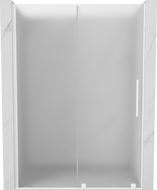 Mexen Velar Schiebetüren für Dusche 160 cm, mattiert, weiß - 871-160-000-31-20