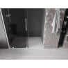 Mexen Velar Schiebetüren für Dusche 160 cm, Graphit, Weiß - 871-160-000-41-20