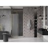 Mexen Velar Schiebetür für die Dusche 90 cm, Mattglas, Gold - 871-090-000-31-50