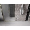 Mexen Velar Schiebetür-Duschwand 110 cm, satiniert, gold - 871-110-000-31-50