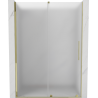 Mexen Velar Schiebetür Duschwand 160 cm, Frost, Gold - 871-160-000-31-50