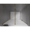 Mexen Velar Schiebetür-Duschwand 110 cm, satiniert, gold - 871-110-000-31-50