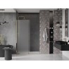 Mexen Velar Schiebetür Dusche 130 cm, Mattglas, Gold - 871-130-000-31-50