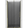 Mexen Velar Schiebetür für Dusche 110 cm, Graphit, Gold - 871-110-000-41-50