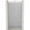 Mexen Velar Schiebeduschtür 110 cm, matt, gold gebürstet - 871-110-000-31-55