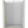 Mexen Velar Duschschiebetüren 140 cm, Frost, Gold gebürstet - 871-140-000-31-55