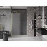 Mexen Velar Duschschiebetüren 140 cm, Frost, Gold gebürstet - 871-140-000-31-55