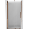 Mexen Velar Schiebetüren für die Dusche 90 cm, Eisglas, Roségold - 871-090-000-31-60