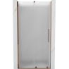 Mexen Velar Schiebetür-Duschabtrennung 120 cm, Mattglas, Roségold - 871-120-000-31-60