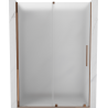 Mexen Velar Schiebetür-Duschabtrennung 160 cm, Frost, Roségold - 871-160-000-31-60
