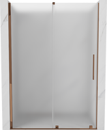 Mexen Velar Schiebetür Duschwand 150 cm, matt, Roségold - 871-150-000-31-60