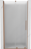 Mexen Velar Schiebetüren 90 cm, matt, gebürstetes Kupfer - 871-090-000-31-65