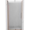 Mexen Velar Schiebetür 120 cm, Mattglas, gebürstetes Kupfer - 871-120-000-31-65