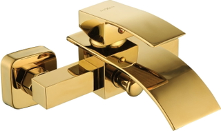 Mexen Aries Badewannenarmatur, Gold - 744830-50