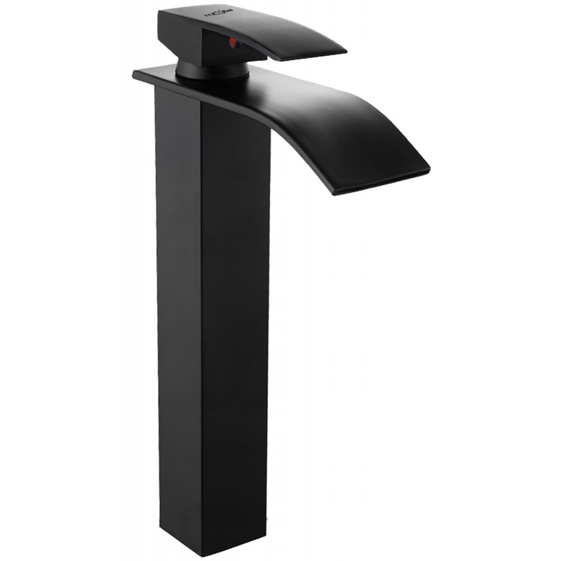 Mexen Aries hoher Waschtischarmatur, schwarz - 744810-70