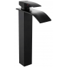 Mexen Aries hoher Waschtischarmatur, schwarz - 744810-70
