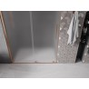 Mexen Velar Schiebeduschtür 150 cm, Mattglas, gebürstetes Kupfer - 871-150-000-31-65