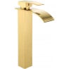 Mexen Aries hoher Waschtischarmatur, golden - 744810-50