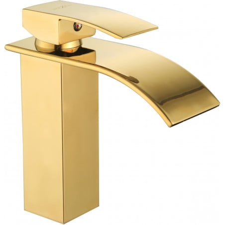 Mexen Aries Waschtischarmatur, gold - 744800-50