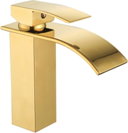 Mexen Aries Waschtischarmatur, gold - 744800-50