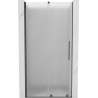 Mexen Velar Schiebetür-Duschwand 110 cm, matt, gebürstetes Gun Gray - 871-110-000-31-66