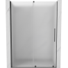 Mexen Velar Schiebetür Duschwand 130 cm, matt, gun gray gebürstet - 871-130-000-31-66