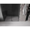 Mexen Velar Schiebetür für Dusche 130 cm, Graphit, gebürstet Gun Gray - 871-130-000-41-66