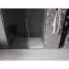 Mexen Velar Schiebeduschtür 150 cm, Grafit, gebürstet Gun Gray - 871-150-000-41-66
