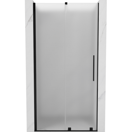 Mexen Velar Schiebeduschtür 120 cm, matt, schwarz - 871-120-000-31-70
