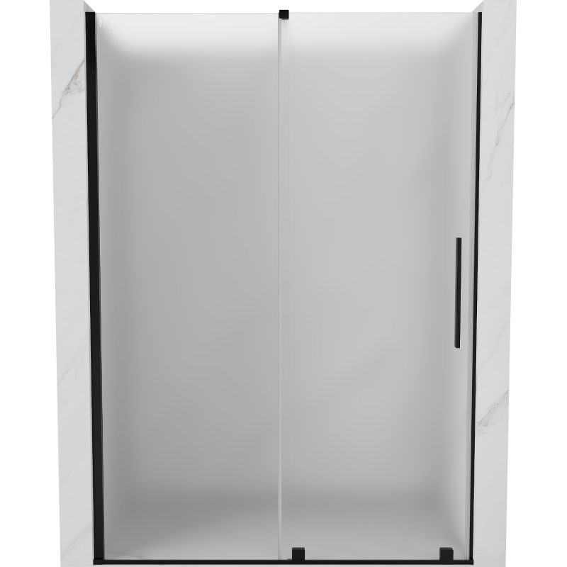 Mexen Velar Schiebetür 160 cm, matt, schwarz - 871-160-000-31-70