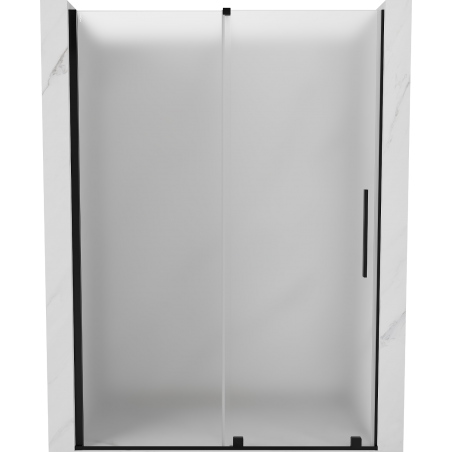 Mexen Velar Schiebeduschtür 150 cm, matt, schwarz - 871-150-000-31-70