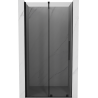 Mexen Velar Duschschiebetür 110 cm, graphit, schwarz - 871-110-000-41-70