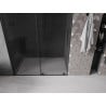 Mexen Velar Schiebetür-Duschwand 140 cm, Grafit, Schwarz - 871-140-000-41-70