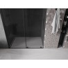 Mexen Velar Duschschiebetür 130 cm, Graphit, Schwarz - 871-130-000-41-70