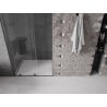 Mexen Velar Schiebetür-Duschwand 120 cm, transparent, Gun Metal - 871-120-000-01-95
