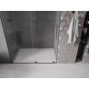 Mexen Velar Schiebetür-Duschwand 150 cm, transparent, Gunmetal - 871-150-000-01-95