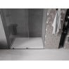 Mexen Velar Schiebeduschtüren 130 cm, transparent, Gun Metal - 871-130-000-01-95