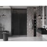 Mexen Velar Schiebeduschtür 140 cm, Graphit, Gun Metal - 871-140-000-41-95