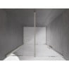 Mexen Velar Schiebetür Dusche 110 cm, transparent, gebürstetes Nickel - 871-110-000-01-97