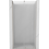 Mexen Velar Schiebetüren 90 cm, Mattglas, Gebürsteter Nickel - 871-090-000-31-97