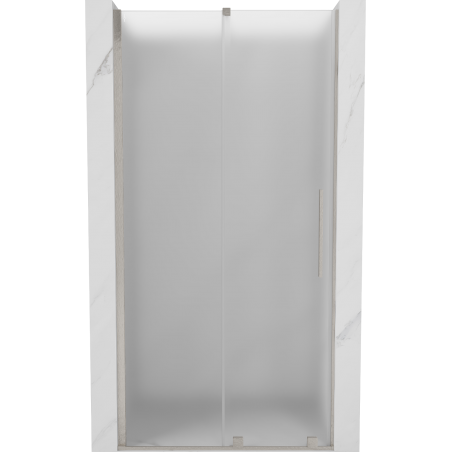 Mexen Velar Schiebetür 110 cm, matt, gebürsteter Nickel - 871-110-000-31-97