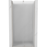 Mexen Velar Schiebetür für Dusche 120 cm, Mattglas, Gebürsteter Nickel - 871-120-000-31-97