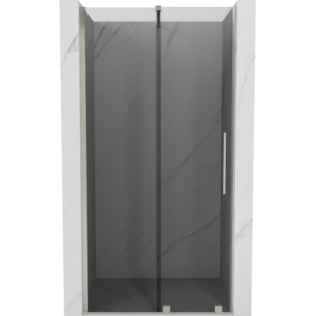 Mexen Velar Schiebetür 110 cm, grafit, gebürsteter Nickel - 871-110-000-41-97
