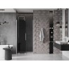 Mexen Velar Schiebetür 110 cm, grafit, gebürsteter Nickel - 871-110-000-41-97