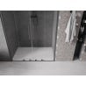 Mexen Velar Duo Schiebetüren 150 cm, transparent, Gun Metal - 871-150-000-02-95