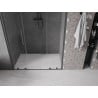 Mexen Velar Duo Schiebetüren 150 cm, transparent, Gun Metal - 871-150-000-02-95