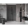 Mexen Velar Duo Schiebetüren 150 cm, transparent, Gun Metal - 871-150-000-02-95