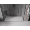 Mexen Velar Duo Schiebetür Duschabtrennung 180 cm, transparent, Gun Metal - 871-180-000-02-95