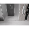 Mexen Velar Duo Schiebetüren für Dusche 140 cm, Raureif, Chrom - 871-140-000-32-01